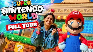 Super Nintendo World FULL TOUR at Universal Studios Hollywood | It was Awesome!