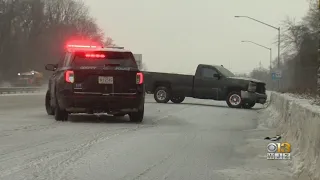 Weather Update: Snow, Wintry Mix Move Through Maryland (4 P.M. Update)