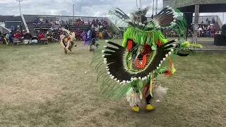 Jr Boys Fancy - Song 2 - Wednesday Afternoon - @ Red Lake Powwow 2023