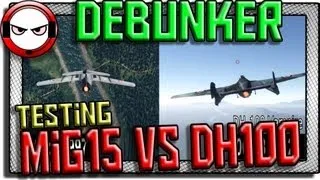 War Thunder - Debunker - Mig-15 VS Vampire