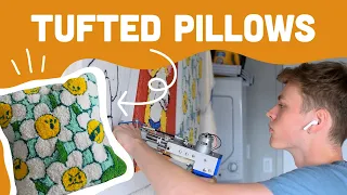 Tufted Pillow Making Process