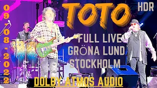 HOLD THE LINE | TOTO | Live | 4K | Dolby Vision | @gronalundstivoli Stockholm 🇸🇪 9-8-2022