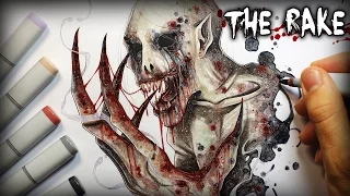 "The Rake" Horror Story - Creepypasta + Drawing