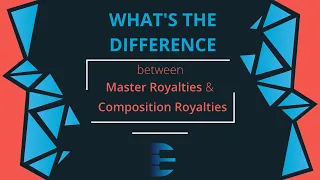 Dark Escapes Publishing: What's the difference between Master Royalties & Composition Royalties?