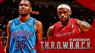 Lebron James vs Kevin Durant Full Duel Highlights 2012.12.25 Heat vs Thunder - Christmas Battle!