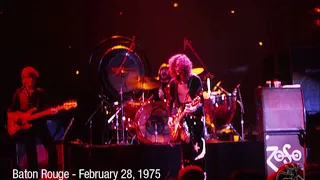 Led Zeppelin - Live in Baton Rouge, LA (Feb. 28th, 1975) - Audience Recording w/SBD patches