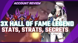 Arena Hall of Fame Legend Account Review: Lusira #epicseven #gachagame