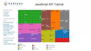 Tableau Training & Tutorials   13 08 APIs   Javascript API Event Listeners