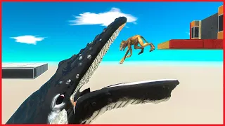 DEADLY JUMP OVER DEEP PIT - Animal Revolt Battle Simulator