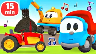 Sing with Leo the truck! The Cars song for kids. Nursery rhymes & super simple songs for kids.