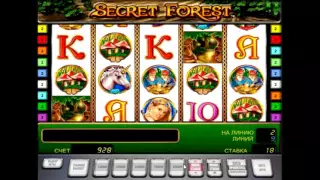 Как играть в игровой автомат  Секреты Леса (secret forest)  - бонусный режим, правила
