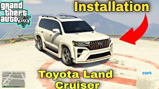 GTA 5: HOW TO INSTALL TOYOTA LAND CRUISER 200 SUV MOD