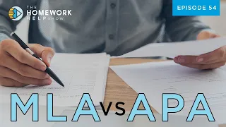 The Difference between MLA and APA Format | The Homework Help Show EP 54