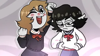 Saiko e Ycaro sendo kawaii no minecraft (Animação)