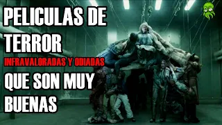 7 Películas de TERROR INFRAVALORADAS Y ODIADAS que en realidad son MUY BUENAS