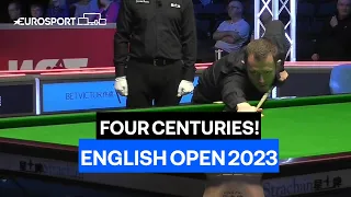 Four Centuries! 👏 | Mark Allen vs Mostafa Dorgham | 2023 English Snooker Open Highlights