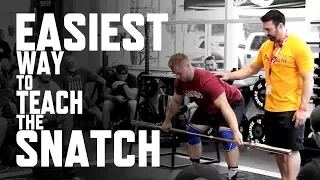 Easiest Way to Teach The Snatch With Dave Spitz