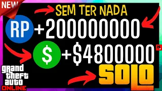 Como Ganhar *MUUUITO* Dinheiro e RP no GTA 5 Online🤑SOLO🤑SEM TER NADA🤑Guia Dinheiro Mesmo Iniciante