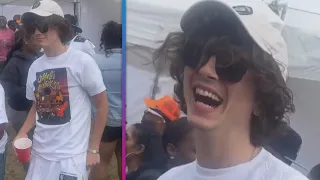 Timothée Chalamet Dances While Partying With Zendaya