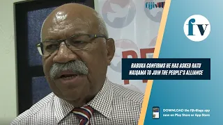 Rabuka confirms he has asked Ratu Naiqama to join the People’s Alliance