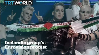 Icelandic band protests Israel at Eurovision