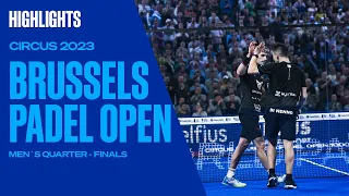 Quarter Finals Highlights (Stupa/Di Nenno Vs Bela/Yanguas) Circus Brussels Padel Open 2023