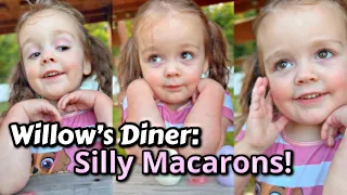 Willow's Diner: Toddler Serves Silly Macarons!