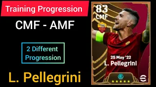 Big Time L. Pellegrini Efootball 2024 Max Training Progression Of AS Roma