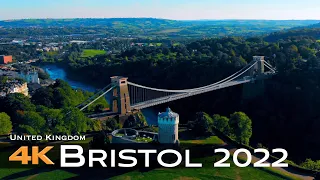 BRISTOL 🇬🇧 4K Drone Aerial | United Kingdom England