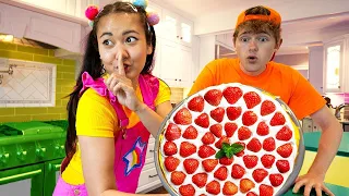 Ellie's Baking Experiment Using DIY Cake Recipes | Ellie Sparkles | WildBrain Live Action