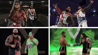 WWE 2K24 Entrances: HBK & Diesel, Usos, Gallas, O.C, Wyatt & Cena, Brothers Of Destruction & More