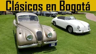 Carros clásicos por todos lados | Lo mejor del show de clásicos en el club los Lagartos Bogota