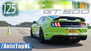 SHELBY GT500 0-200 LAUNCH CONTROL SOUND & DRIFT by AutoTopNL