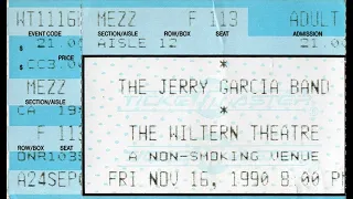 Jerry Garcia Band - 11/16/90 Wiltern Theatre, Los Angeles, CA