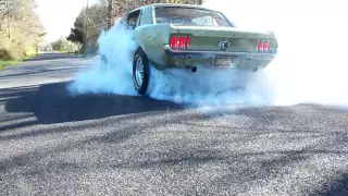 1967 Mustang 289 Burnout