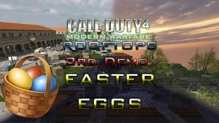 Call of Duty 4: "Rooftops" 3rd Demo Easter Eggs *Spoilers*