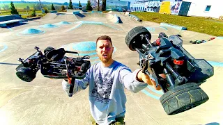 FAHRZEUG BRICHT DURCH! Fatale Stunts im Skatepark ENDEN NICHT GUT.