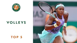 Top 5 Volleys of 2022 | Roland-Garros