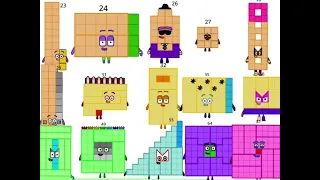 Official Numberblocks 23-81 (For J W)