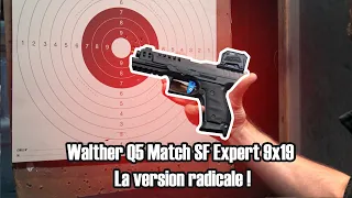 Walther Q5 Match SF Expert 9x19, La version radicale