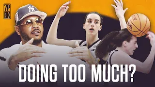 Is the Caitlin Clark Hate Justified? Carmelo Anthony Shares His Thoughts