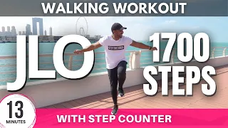 JLo Walking Workout | 1700 steps in 13 minutes | Jennifer Lopez Workout