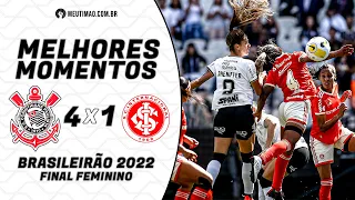 Corinthians 4x1 Internacional | Melhores momentos | Final Campeonato Brasileiro Feminino 2022