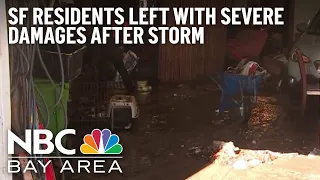 San Francisco Residents Left With Damages After Storm