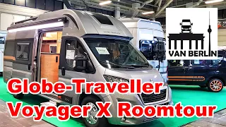 Globe-Traveller Voyager X | Roomtour | Auto Camping Caravan Messe Berlin | Messeneuheit Modell 2022