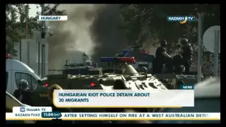 Около 30 мигрантов задержано после беспорядков на границе в Венгрии