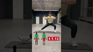 تمارين منزلية بوزن الجسم #exercise #تمارين