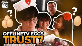 OFFLINETV EGG TRUST BUILDING EXERCISE ft. Sykkuno