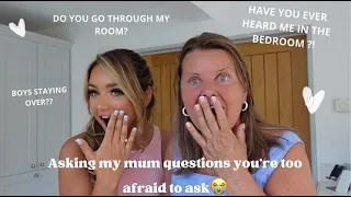 ASKING MY MUM QUESTIONS YOU'RE TOO SCARED TO ASK!! 😳🫣 | Lucinda Strafford