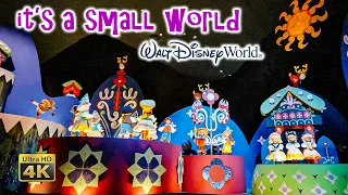 it's a small world On Ride Low Light 4K POV Magic Kingdom Walt Disney World 2022 10 22